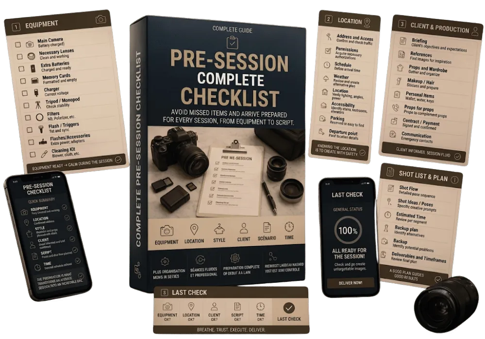 Bonus #3 — Pre-Shoot Checklist
