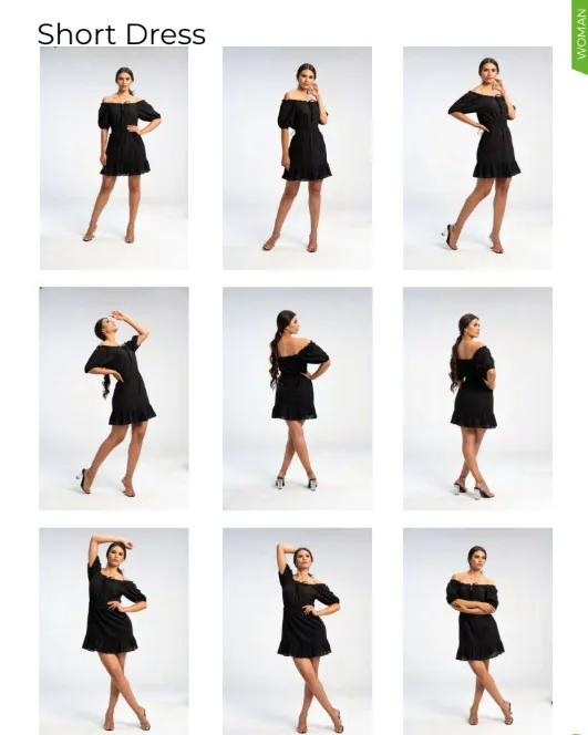 Page of poses — Reference 4